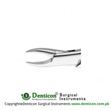 Henahan American Pattern Tooth Extracting Forcep Fig. 1A (For Upper Incisors and Canines) Stainless Steel, Standard